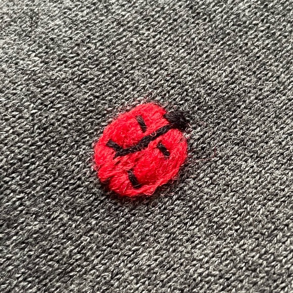 New Seed Heritage ladybug girl knitted dress size 9 - Picture 5 of 11